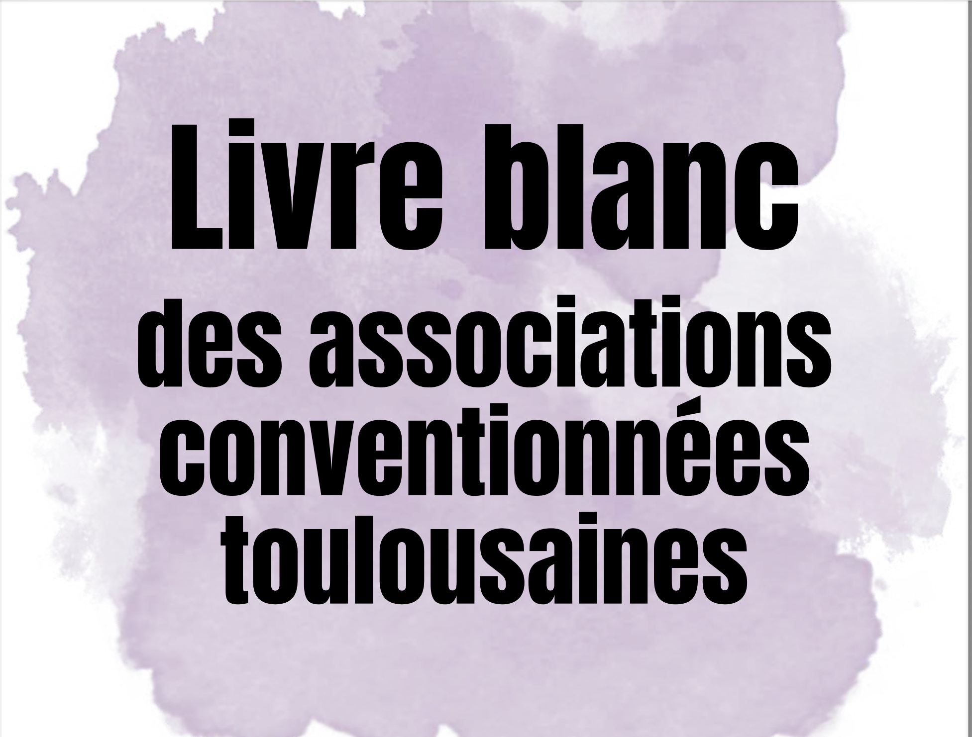 Livre Blanc des associations toulousaines 